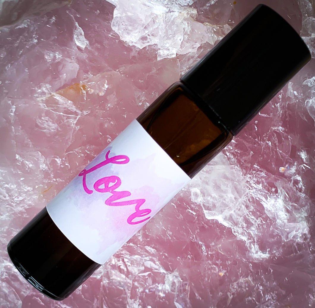 March Crystal Goddess Box | LOVE - Crystal Infused Roller Blend
