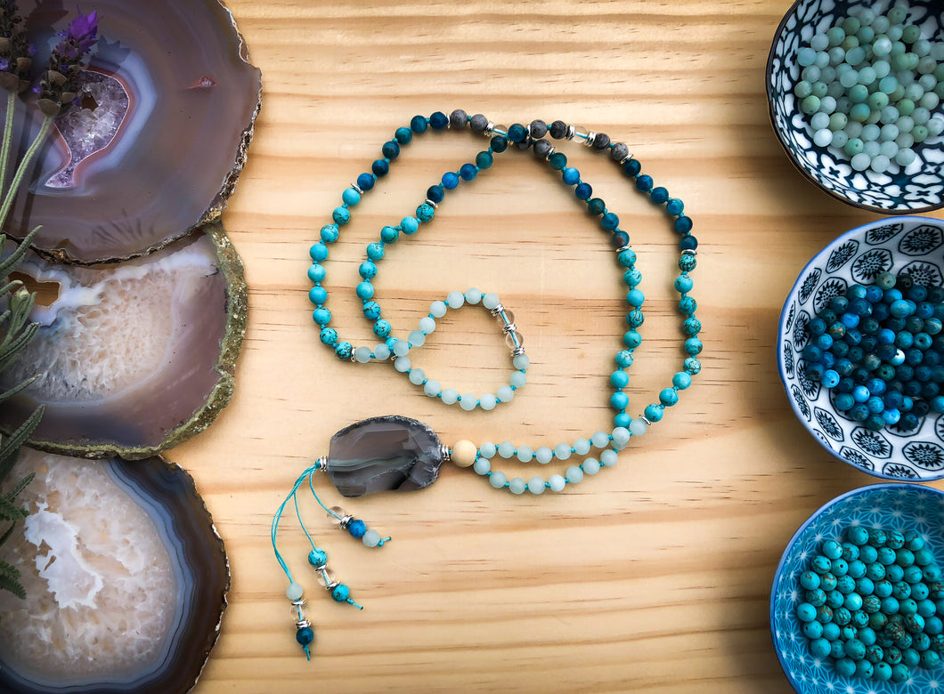 MANIFESTATION | Beautiful Handmade Diffuser Mala Bead Necklace