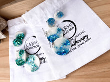 ENERGETIC EAR MUFFS | Selenite Crystal & Glitter Earrings!