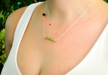 Peridot Sterling Silver Aromatherapy Diffuser Necklace