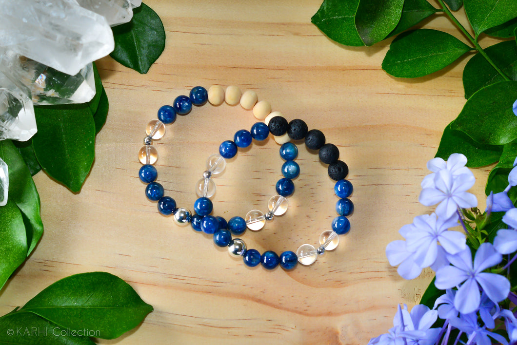 CONNECTION | Sterling Silver Aromatherapy Diffuser Bracelet