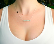 Aquamarine Sterling Silver Aromatherapy Diffuser Necklace