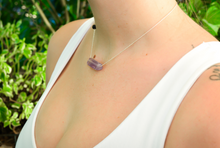 Amethyst Sterling Silver Aromatherapy Diffuser Necklace