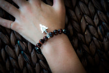 FOCUS (RED) | Aromatherapy Gemstone Diffuser Bracelet